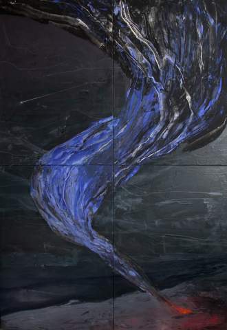 “Night song” by Vartan Markarian – 180x260cm 2016