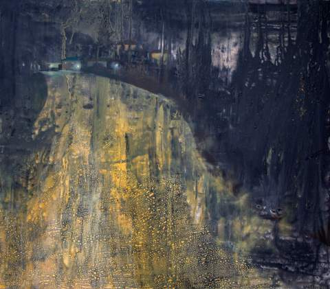 “Road home” by Vartan Markarian – 100x100cm 2017