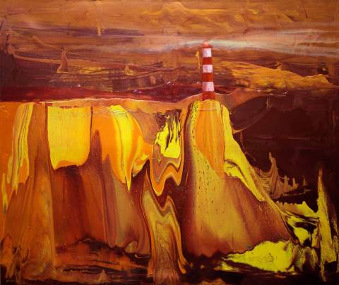 “The flame” by Vartan Markarian – 140x120cm 2017