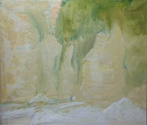 “White abyss.” by Vartan Markarian – 130x110cm 2016