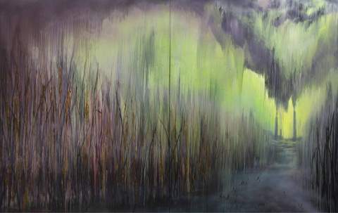 “Dark bird” by Vartan Markarian – 320x200cm 2019