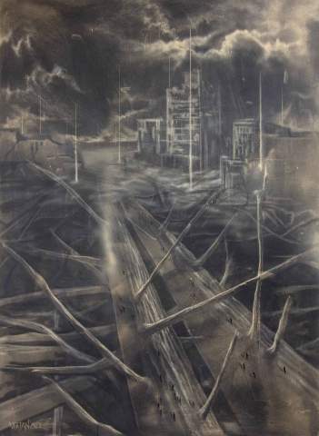 “backup” by Vartan Markarian – 123x168cm 2020